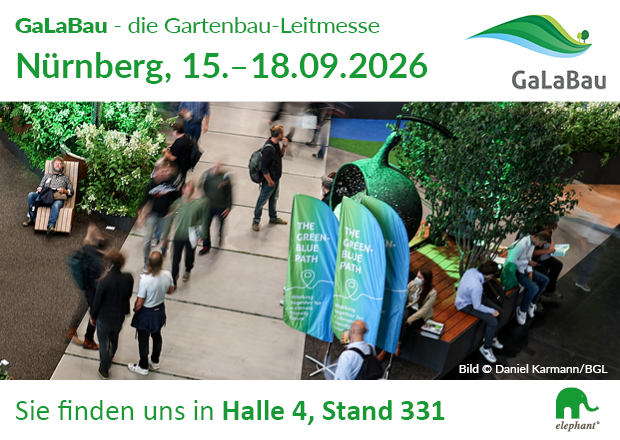 Besuchen Sie uns auf der GaLaBau 2026
